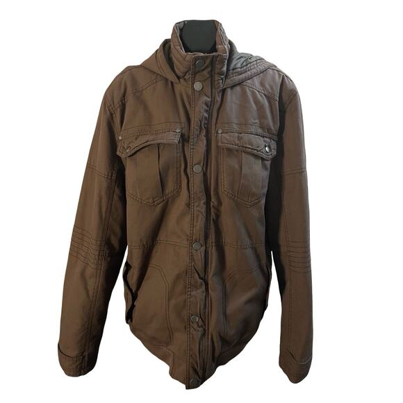 Puma Brown Hooded Jacket – Men’s XL - Picture 1 of 16
